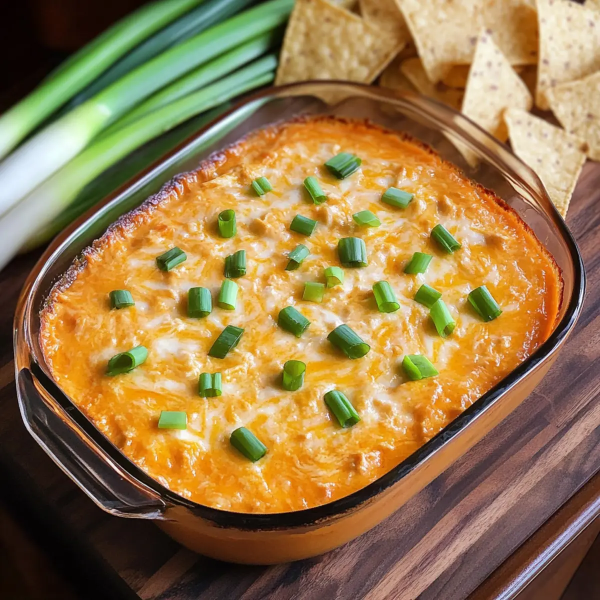 Healthy Buffalo Chicken Dip
