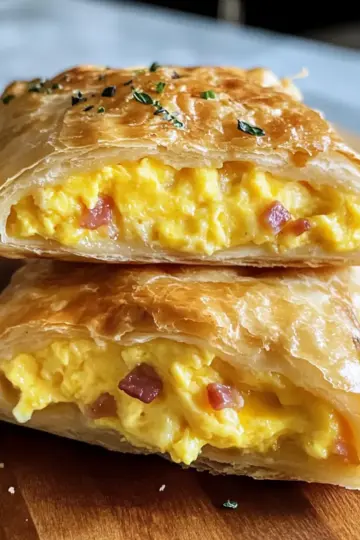 Sourdough Discard Breakfast Pockets