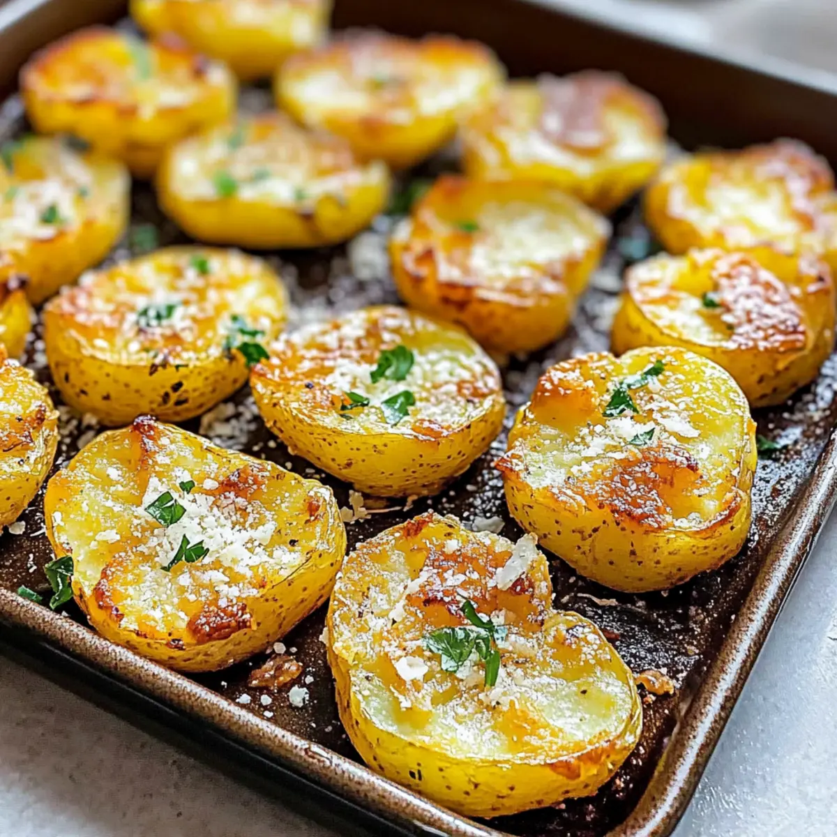 Baked Smashed Potatoes