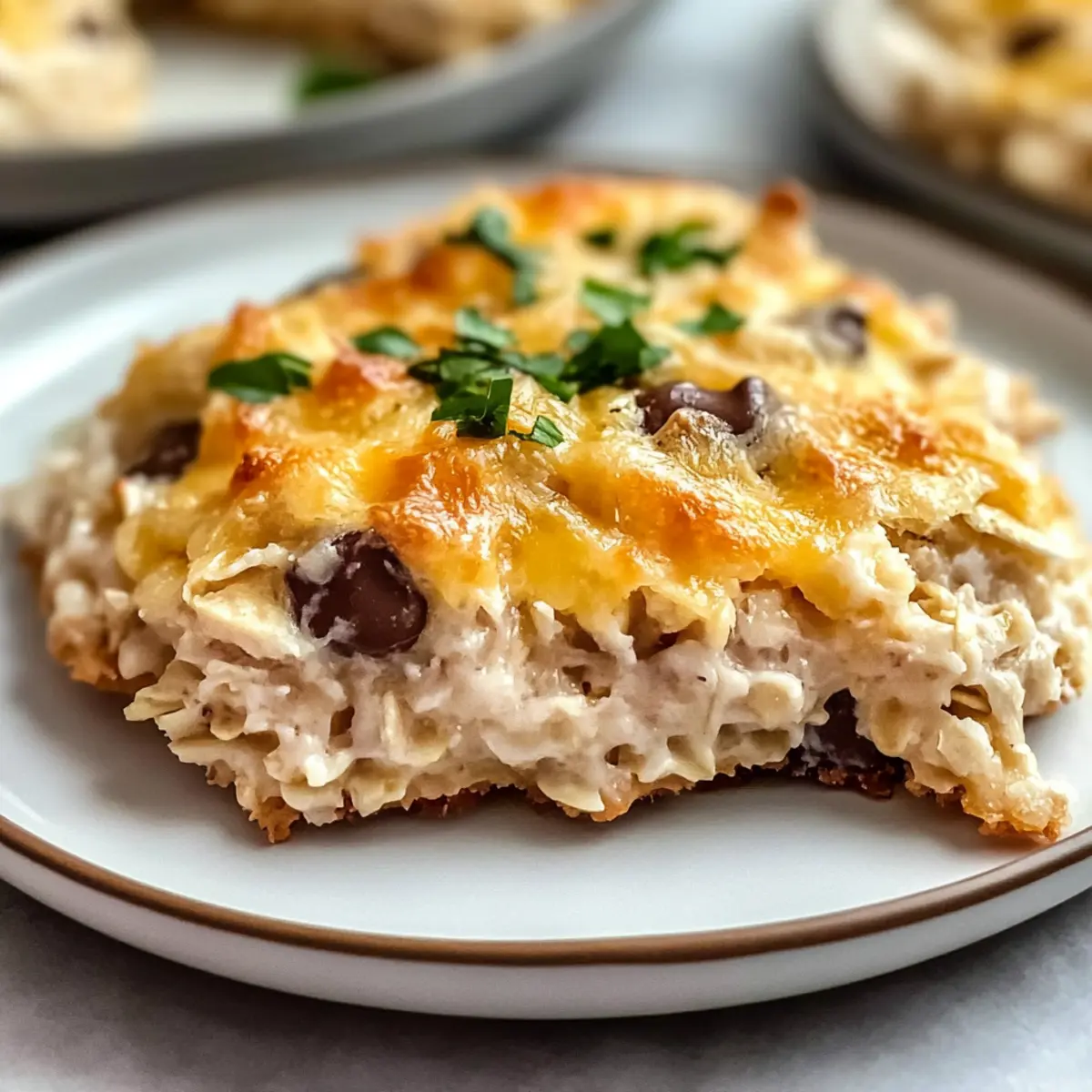 Chicken Cauliflower Rice Casserole