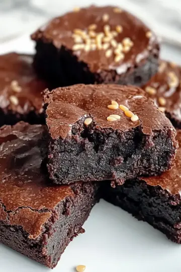 Tahini Date Brownies