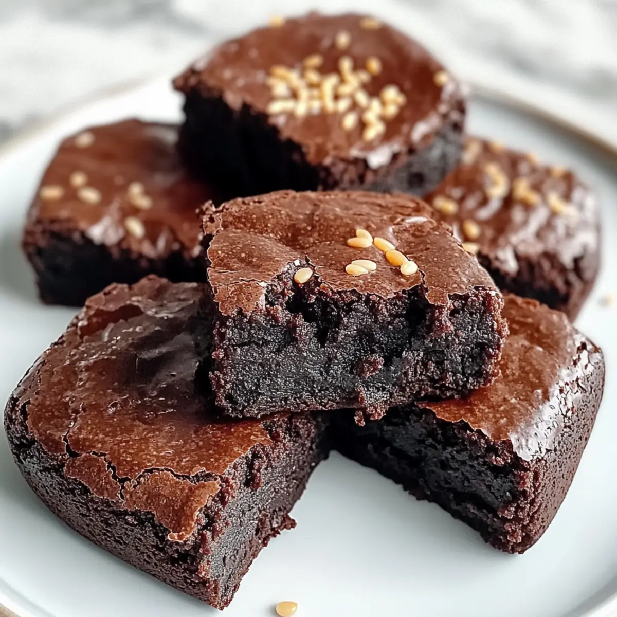 Tahini Date Brownies