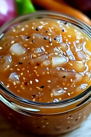 Homemade Sweet Onion Sauce