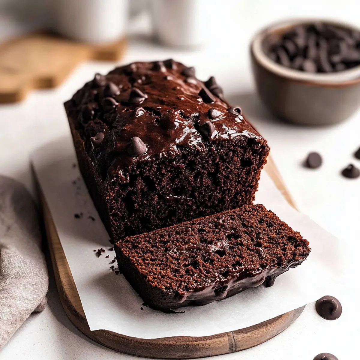 Moist Chocolate Bread