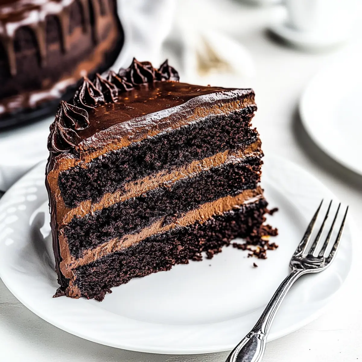 6-Layer Chocolate Fudge Cake