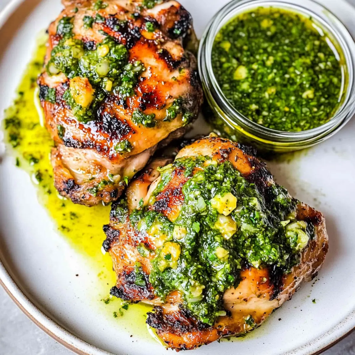 Chimichurri Chicken Thighs