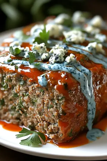 Spicy Buffalo Meatloaf