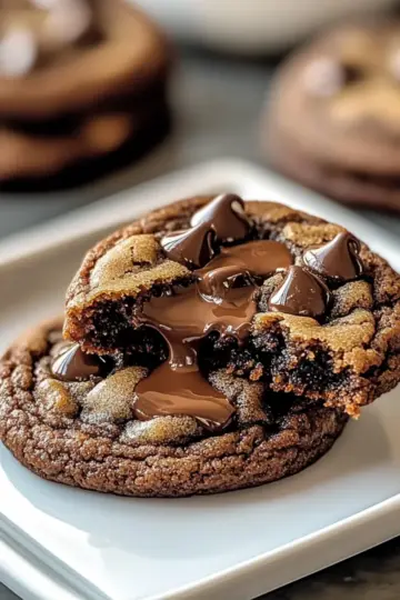 Double Chocolate Chip Cookies
