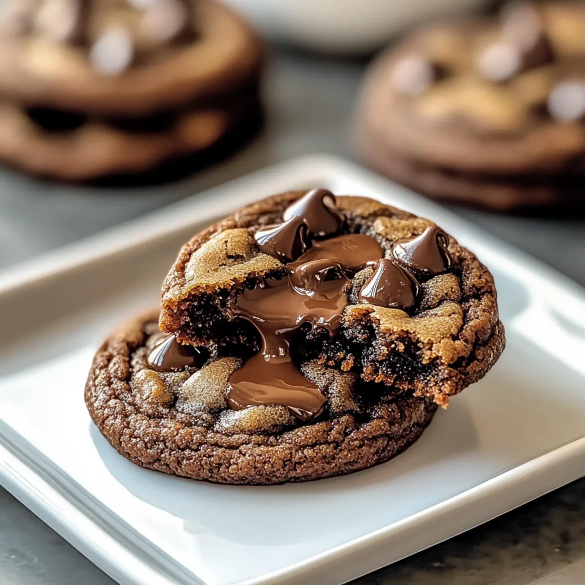Double Chocolate Chip Cookies