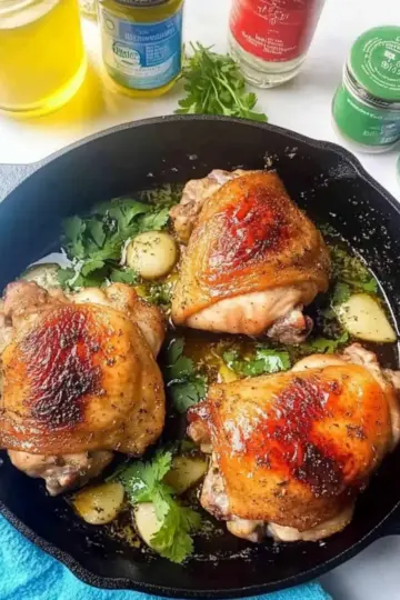 Cast Iron Keto Ranch Chicken