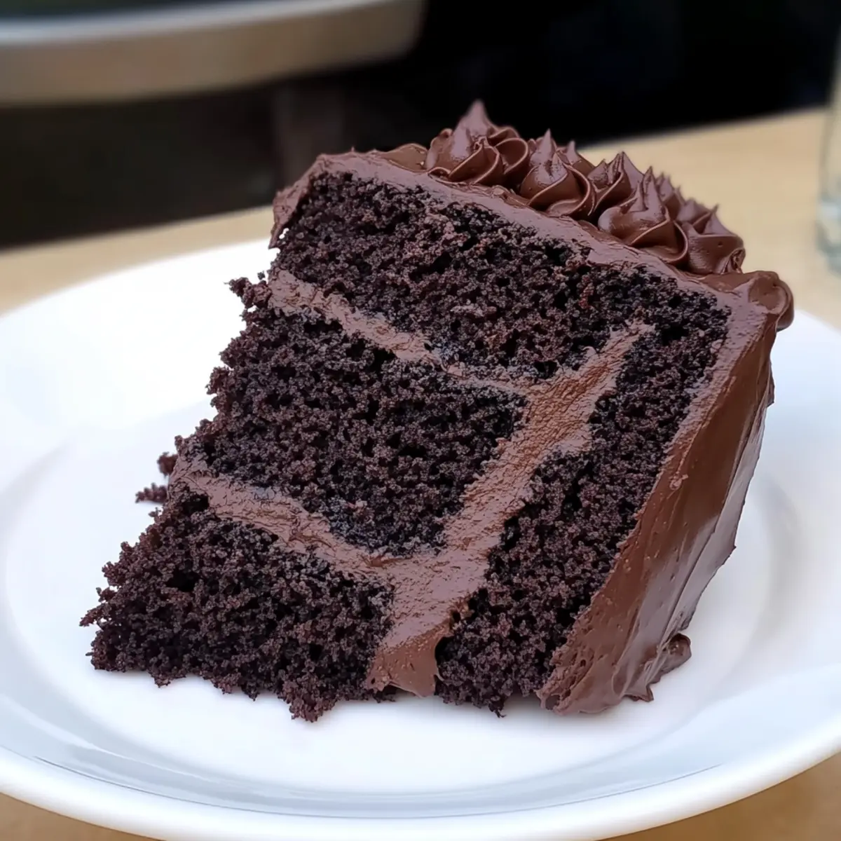 Homemade Chocolate Cake