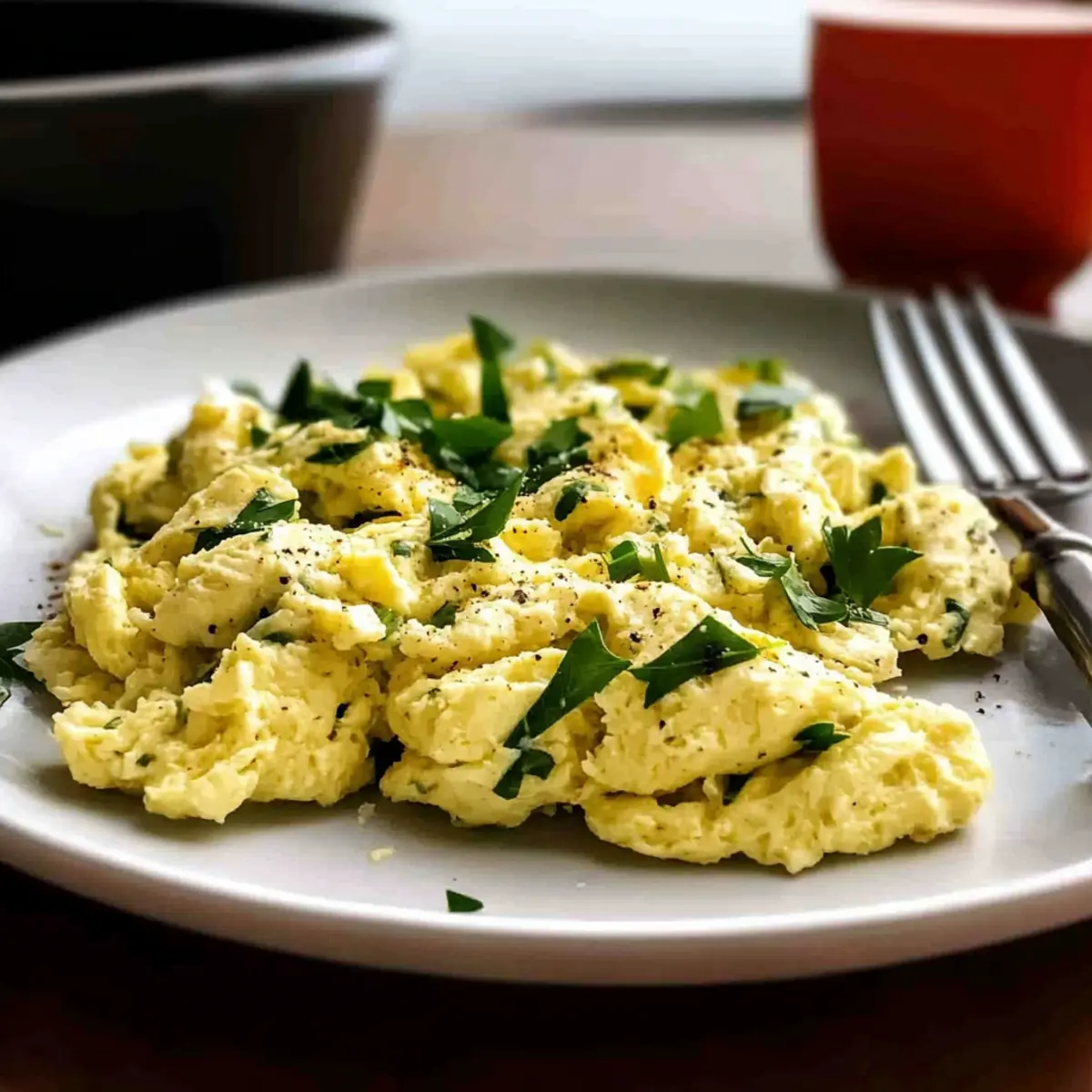 Herby Summer Scrambled Eggs
