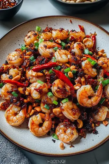 Sichuan Shrimp Stir Fry