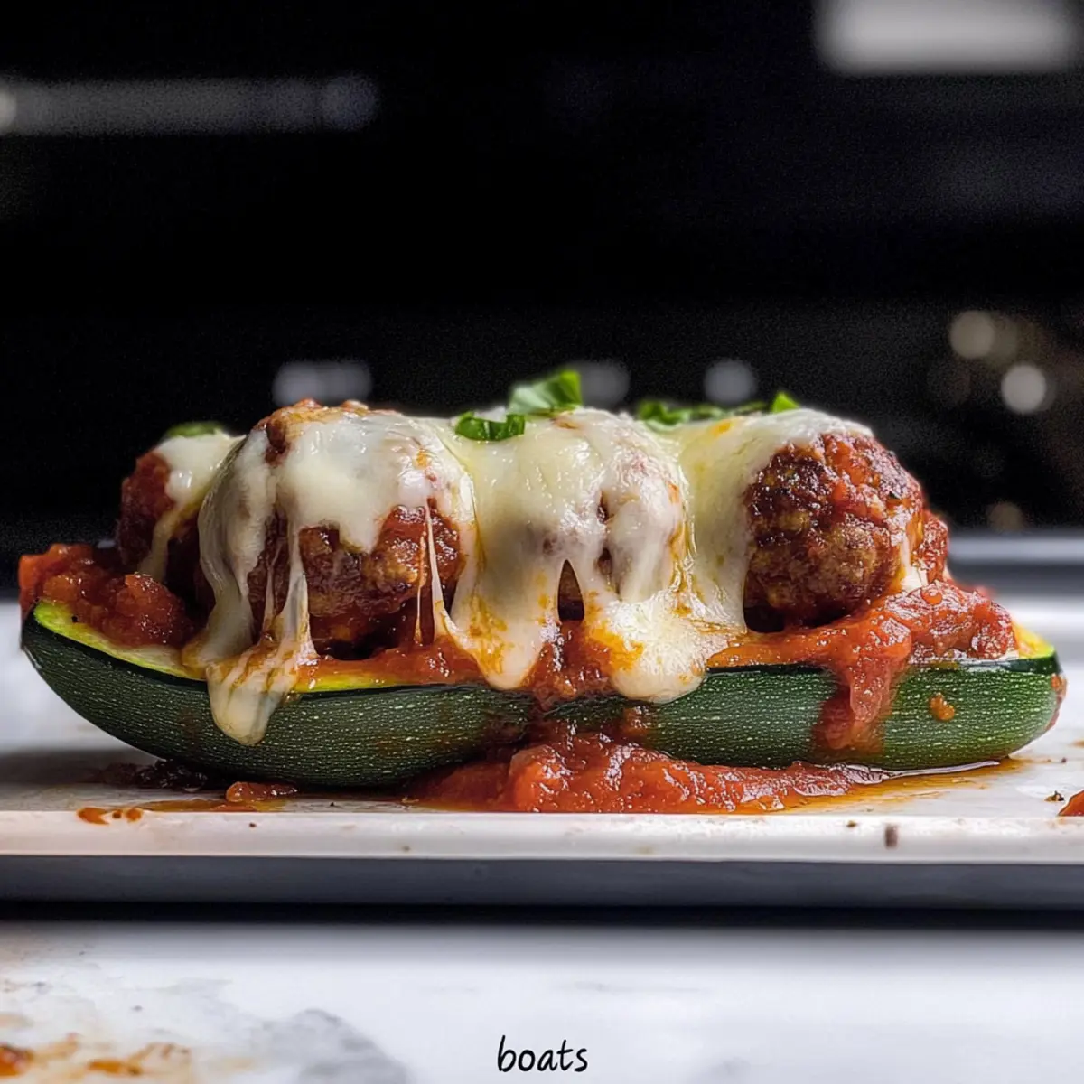 Zucchini Meatball Subs