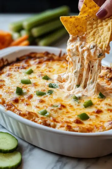 Creamy Baked Buffalo Chicken Dip