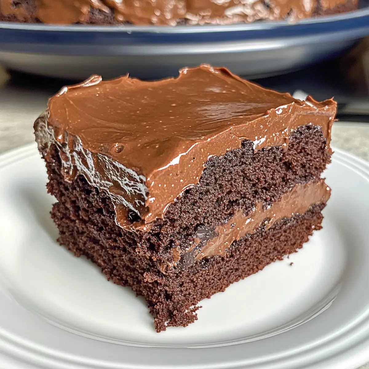 Rich and Moist Chocolate Cake