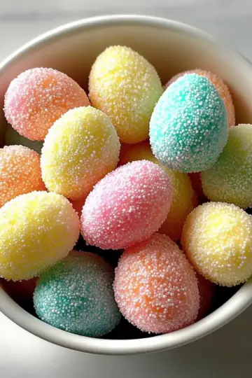 White Chocolate Easter Egg Candies