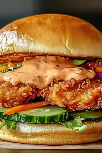 Thai Fried Chicken Sandwich
