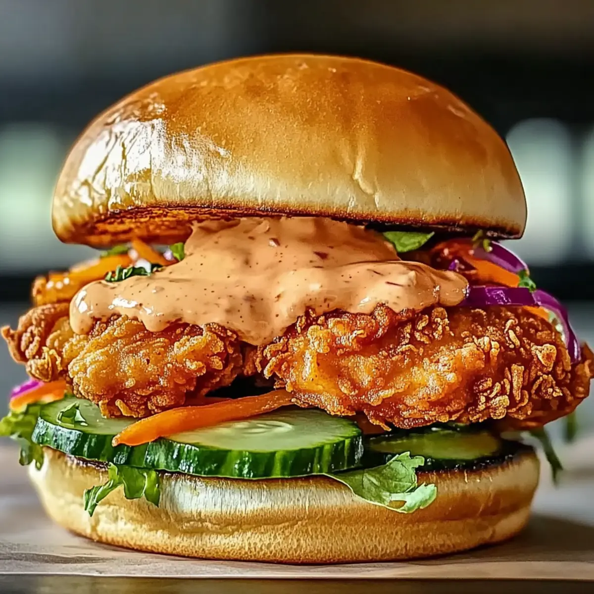 Thai Fried Chicken Sandwich