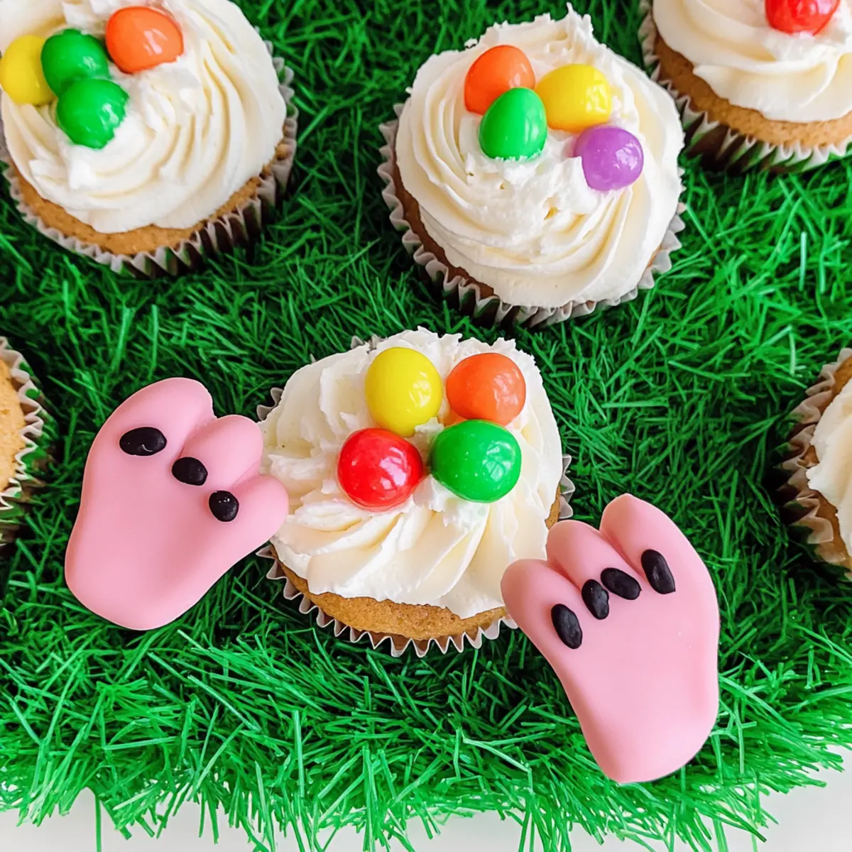 Easter Bunny Cupcakes