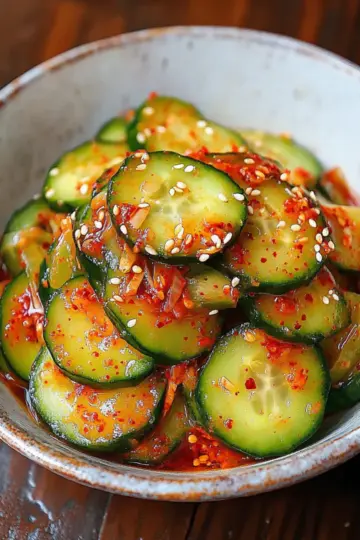 Oi Muchim (Spicy Cucumber Salad)