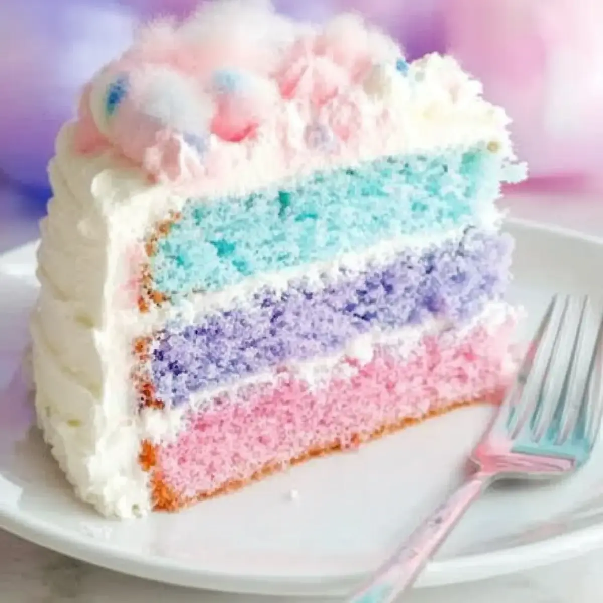 Cotton Candy Cake