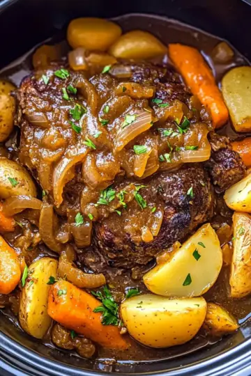 French Onion Pot Roast
