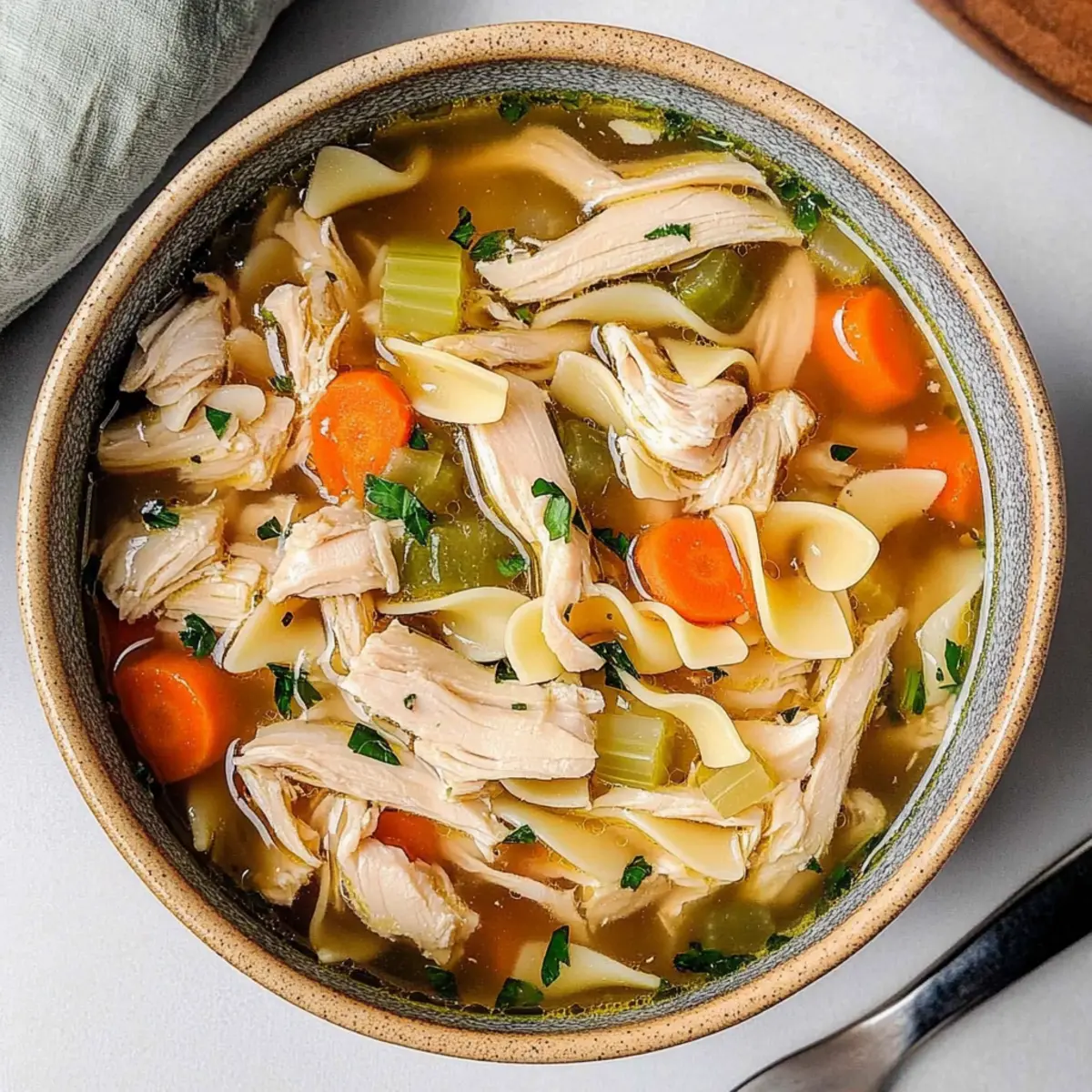 Rotisserie Chicken Soup