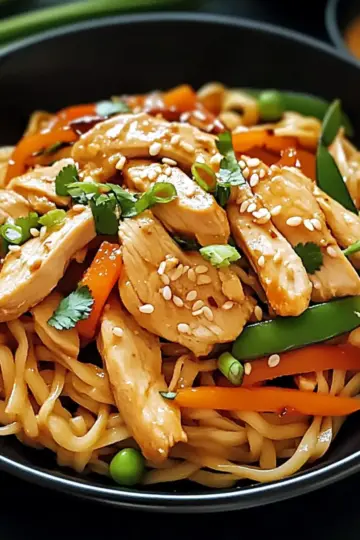 Asian Chicken Noodles