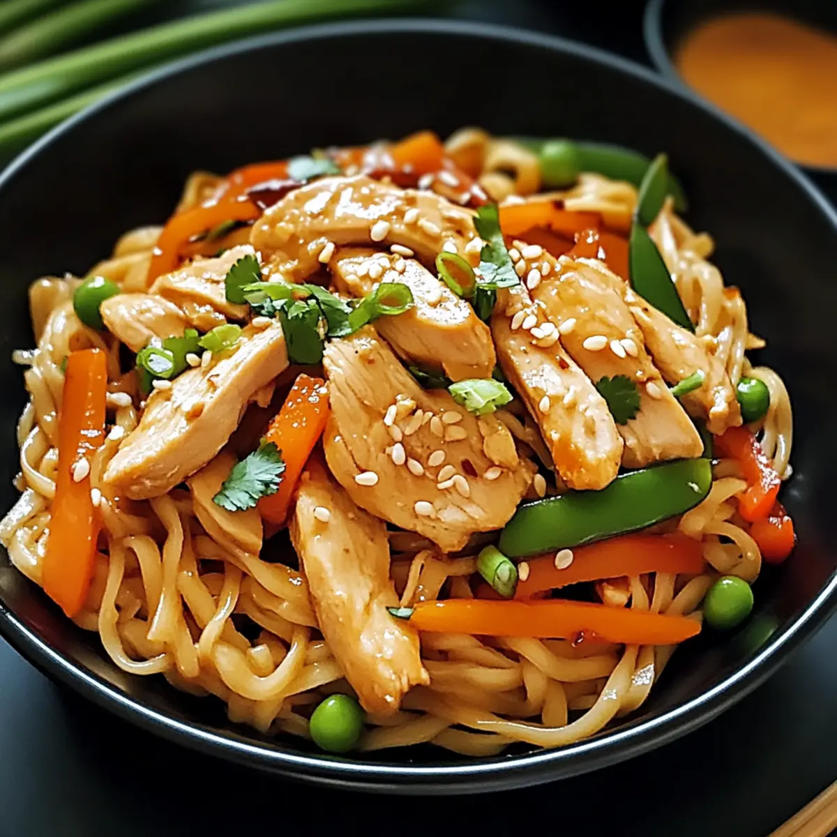 Asian Chicken Noodles