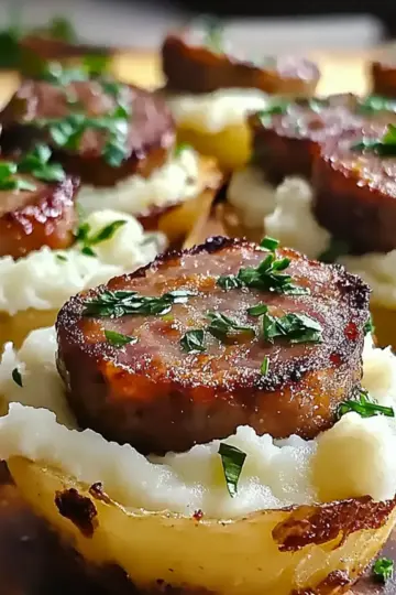 Irish Bangers & Mash Cups