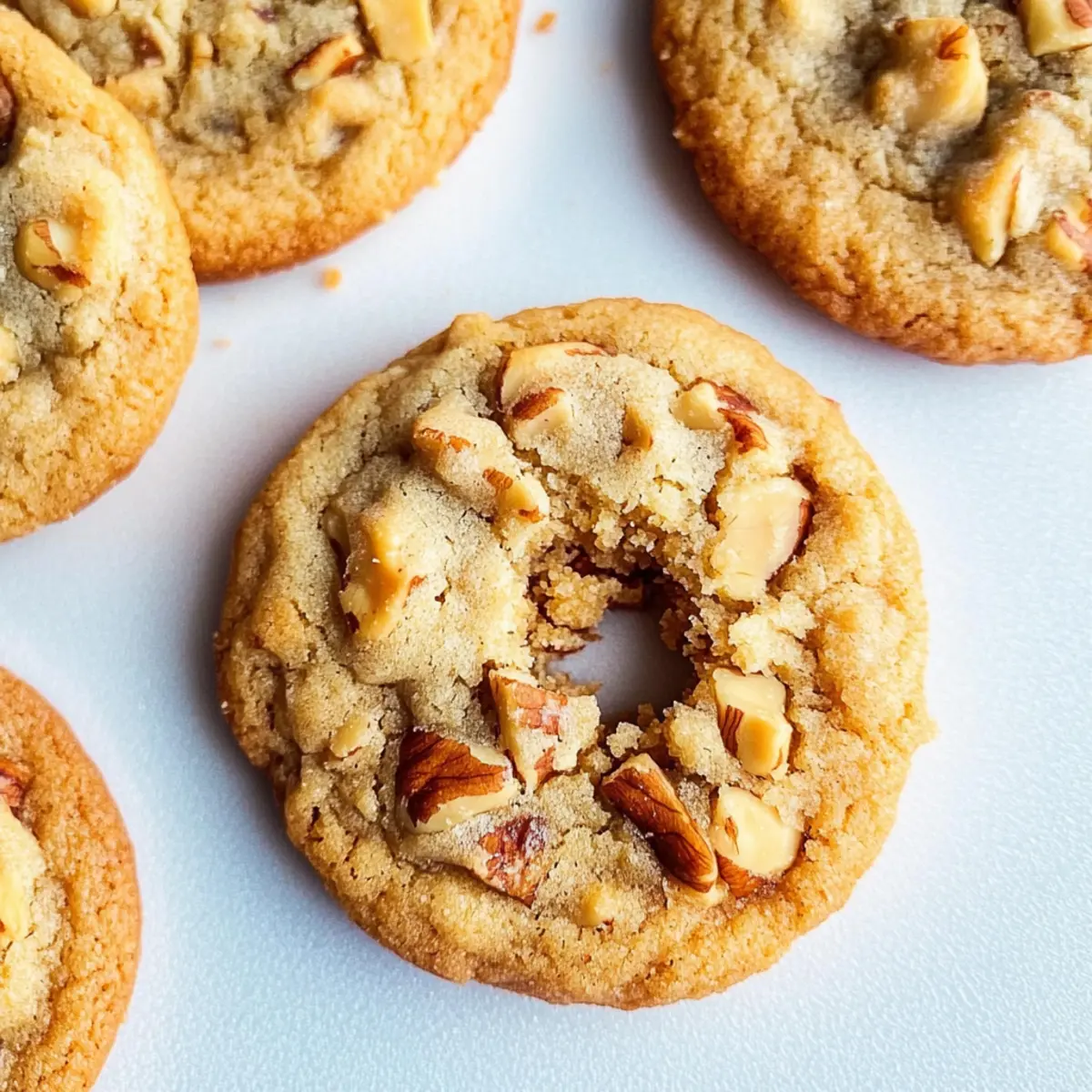 Butter Pecan Cookies