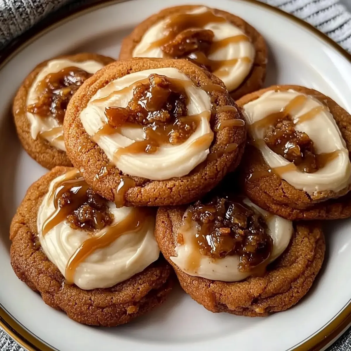 Sticky Toffee Pudding Cookies