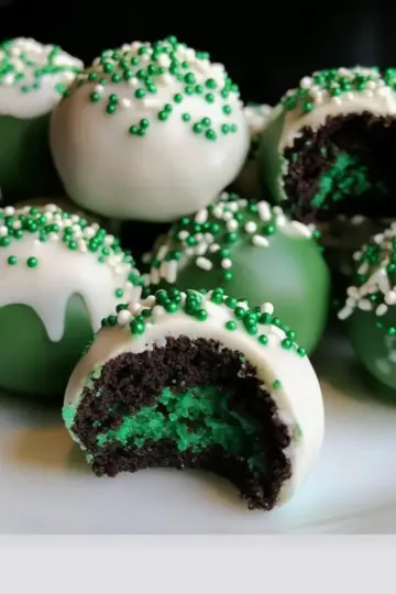 Mint Oreo Truffles