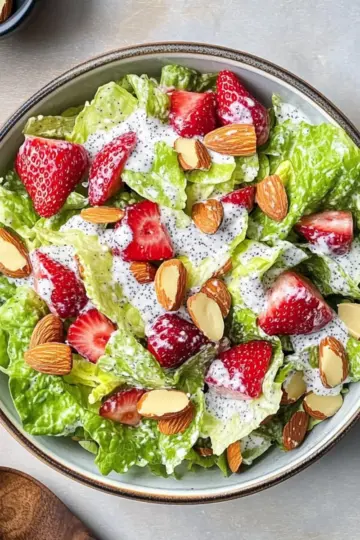 Strawberry Poppy Seed Salad