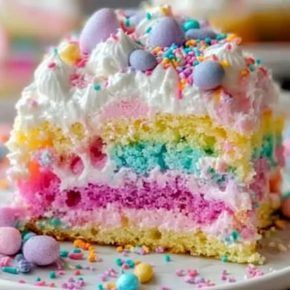 Easter Poke Cake