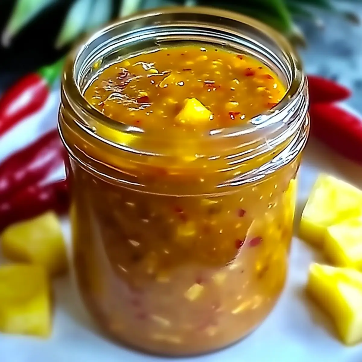 Pineapple Habanero Hot Sauce
