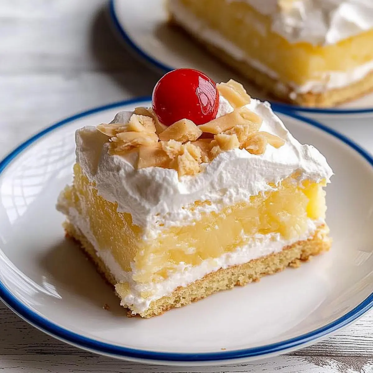 Pineapple Pudding Cake