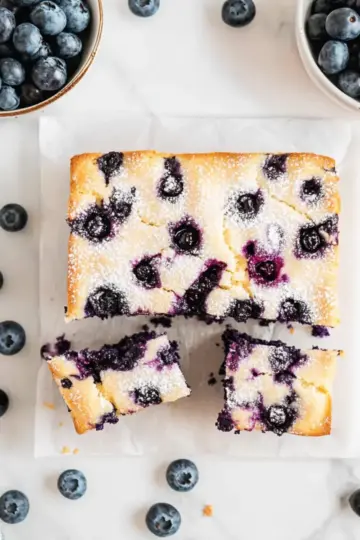 Buttermilk Blueberry Breakfast Cake