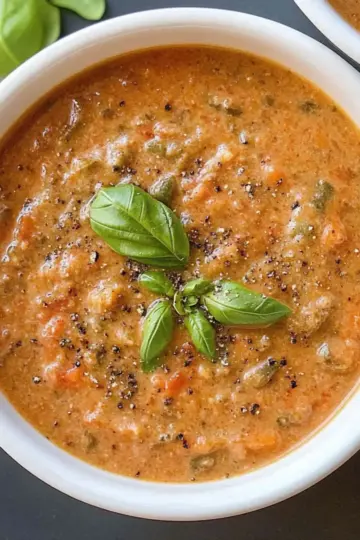 Tomato Basil Soup