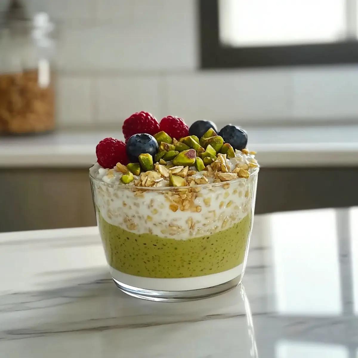 Pistachio Overnight Oats