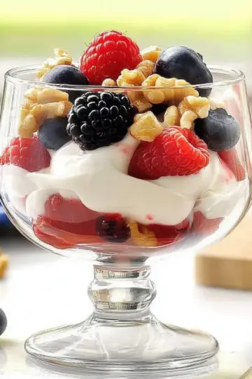 Mixed Berry Sundaes for 2