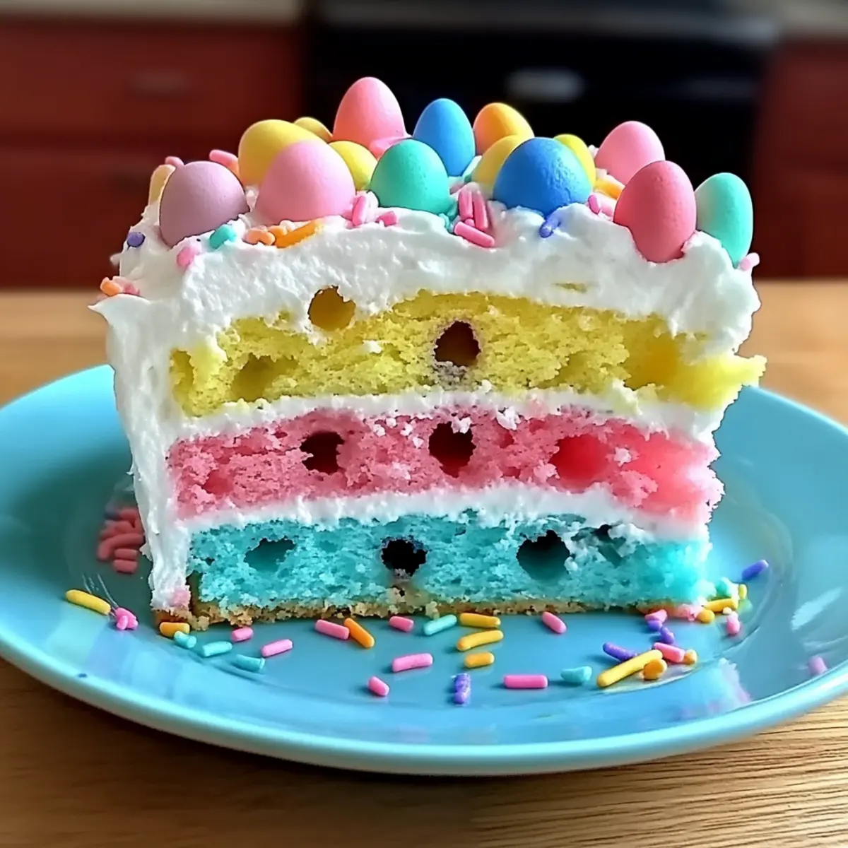 Easter Poke Cake
