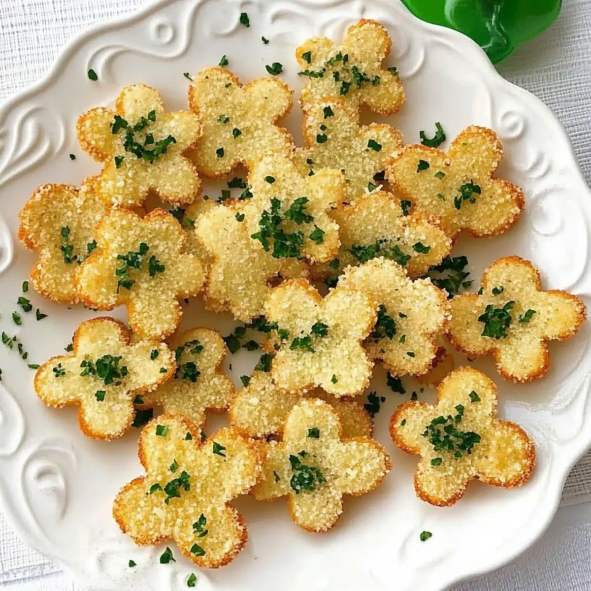 Shamrock Shaped Snack Crisps