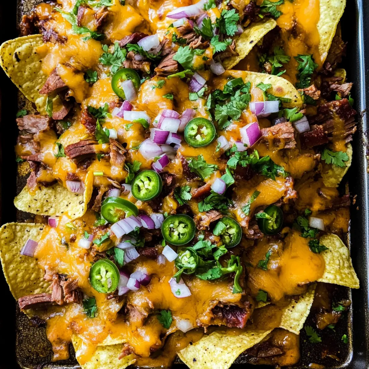 BBQ Brisket Nachos
