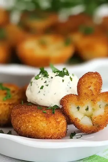 Easter Bunny Potato Croquettes