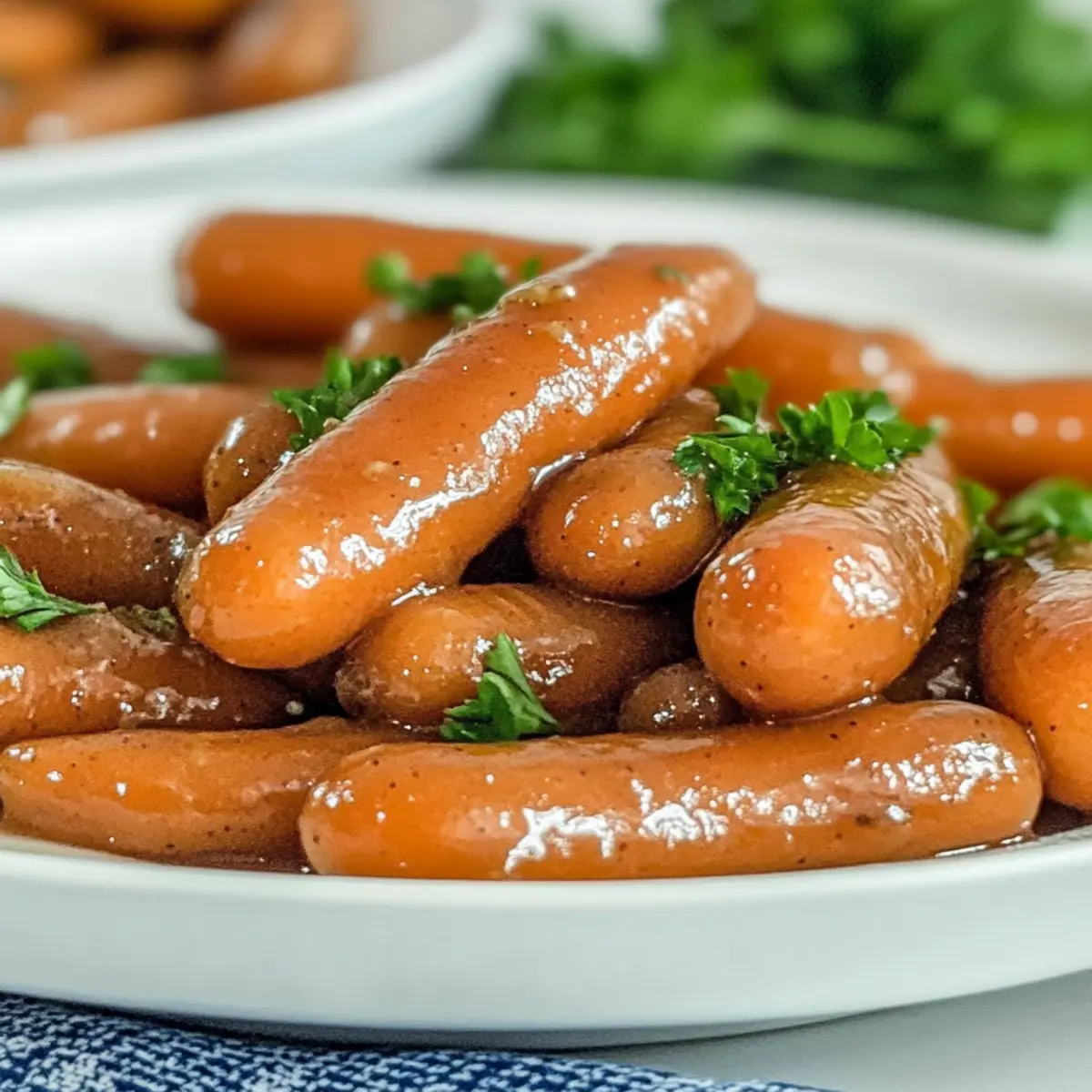 Slow Cooker Glazed Carrots