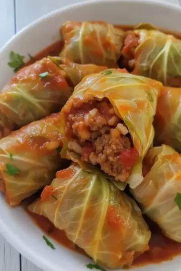 Slow Cooker Cabbage Rolls