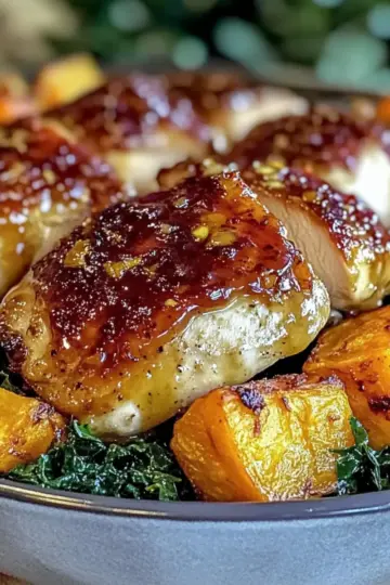 Maple Dijon Chicken Bowl Recipe