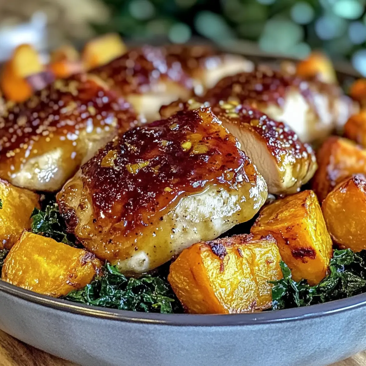 Maple Dijon Chicken Bowl Recipe